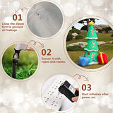 6Ft H Christmas Inflatable Christmas Tree With Gift Gags With Build-In Led Lights, Blow Up Christmas Inflatable Outdoor