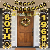 Happy Birthday Banner, 30Th Birthday Decorations For Women Men With Led Lights Happy Birthday Decorations 1995 30Th Vintage Sign For Party Decorations 30 Year Old Birthday Party Banner Supplies