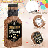 Brown Whiskey Bottle Piñata 16x6.3x3in Party Decoration for Adults Events