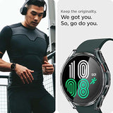 Spigen Ultra Hybrid Case with Full Coverage Screen Protector Designed for Samsung Galaxy Watch 5 44mm (2022), 4 44mm (2021) - Crystal Clear