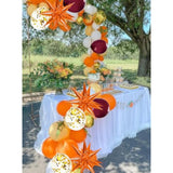 Fall Balloon Arch Kit 40PCS Burgundy Gold Orange Maroon Balloons for Birthday Wedding Party