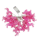 Cute Animal Unicorn Led String Lights Fall Decorations Sparkly Fairy Lights For Birthday Christmas Thanksgiving Family P