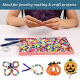 3000+ Pony Beads, Multi-Color Craft & Hair Braid Beads (Large Classic Pack)