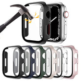 6 Pack Hard Pc Case With Tempered Glass Screen Protector For Watch 44Mm Se(2022) Series 6/Se/5/4, Ultra-Thin Scratch Resistant Full Protective Bumper Cover For Iwatch 44Mm Accessories