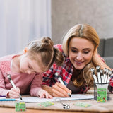 36pcs Soccer Party Favor Set Pens Keychains Pinball Disks Goodie Bags