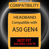 Headband Replacement For Astro A50 Gen 4 /A50 Gen4 Headset - Replacement Headband (Velvet)