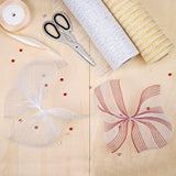 Deco Mesh Ribbon, 10Inch X 30 Feet Each Roll Metallic Foil Mesh Ribbon For Wreaths Swags, Holloween, And Christmas Tree Decoration (Gold/Gold Foil)