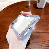 Compatible With Samsung Galaxy S23 Ultra Bling Clear Case For Women,Glitter Phone Case With Sparkle Rhinestone Diamond Camera Protection?Airbag Anti-Fall Crystal Hard Cover For Girl