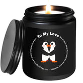 Valentines Day Gifts For Her Him Couple-Valentine'S Candle,Romantic Anniversary Wedding Birthday Valentines Gifts For Her,Women,Men,Him,Husband, Boyfriend,Her Valentines,Wife Girlfriend Valentine Gift
