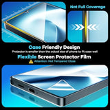 4 Pack Samsung Galaxy S25 Ultra Screen Protector Film with Alignment Tool