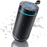 comiso Bluetooth Speaker, IP65 Waterproof Portable Speaker with 360° HD Stereo Sound, Punchy Bass, TWS Pairing, 24H Playtime, Wireless Speakers for Home/Outdoor/Camping/Beach, Gifts for Unisex