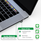 Mouse Jiggler, Undetectable, Usb Mouse Mover With Switch Button, Automatic Jiggler With 3 Jiggle Modes, Safe, Secure, Keep Computer/Laptop Awake, Black