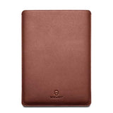 Leather Sleeve Cover Case For Macbook Pro 16 Inch - Cognac Brown
