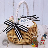 Black And White Striped Grosgrain Ribbon,7/8-Inch X10-Yard,Use For Gif