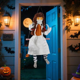 Animatronic Halloween Decorations Outdoor Scary Ghost Girl Decor
