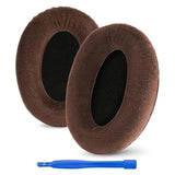Replacement Ear Pads For Sennheiser Hd515, Hd555, Hd595, Hd518, Hd598, Hd598Se, Hd598Cs, Hd560S Headphones, Ear Cushions (Velour/Brown)
