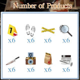 Murder Crime Scene Mystery Party Decor, 48Pcs Detective Party Cupcake Toppers Decorations, Cake Decor Supplies For Men Women Girls Boys