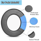 Clear Mg Earpads Replacement Compatible With Focal Clear/Elegia/Utopia/Stellia/Elex/Celestee Headphones Ear Pads Cushions Perforated Protein Leather Black