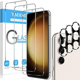 3 Pack Samsung Galaxy S23 Tempered Glass Screen and Camera Protector