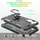 Galaxy S22 Plus Magnetic Ring Holder Shockproof Case