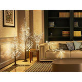 Lighted Brown Willow Branches 200 Fairy Lights 32In Plug In With Timer And Dimmer, Tree Branch With Lights For Home Holi