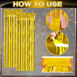 2026 New Year Party Kit with Balloons, Banner, Foil Balloons, and Fringe Curtain Backdrop