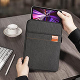 Tablet Sleeve Bag 8 Inch For 8.3" Ipad Mini 6/7.9" Ipad Mini 5/8" Lenovo Tab M8 Gen / 8.7" Galaxy Tab A7 / 8" Huawei Matepad T 8 Water Repellent Vertical Laptop Case Pouch