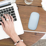 Silicone Cover Compatible With Apple Magic Mouse 1/2 Cover - Soft Mouse Protector Grip - Light Blue
