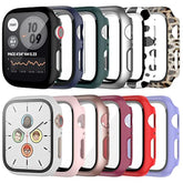12 Pack Case With Tempered Glass Screen Protector For Apple Watch Series 6/5/4/Se 40Mm, Hard Pc Full Coverage Slim Guard Bumper Protective Cover Hd Ultra-Thin Cover For Iwatch 40Mm Accessories