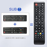 Universal Replacement Remote Control Compatible With Samsung Smart Tvs, Led, Lcd, Hdtv, 3D Tvs(Updated From Bn59-01199F/Bn59-01289A)