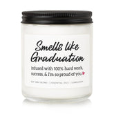 Graduation Gifts For Her, Him, 9Oz Aromatherapy Lavender Scented Soy Wax Candle, 2026 College, Master Degree, Phd, High School, Nurse Graduation Gifts, Funny Grad Candle For Women, Men