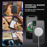 iPhone XR Magnetic Magsafe Case Translucent Matte TPU Black