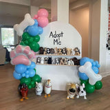 4-Pack Walking Cat Balloons: Fun Pet-Themed Birthday Party Decor for Kids