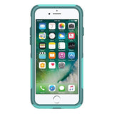 OTTERBOX Commuter Series Case for iPhone SE (2nd Gen - 2020) & iPhone 8/7 (NOT Plus) - Retail Packaging - Aqua Mint Way (Aqua Mint/Mountain Range Green)