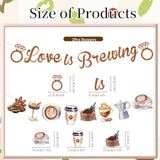 Love Is Brewing Bridal Shower Decorations, Espresso Martini Banner for Party