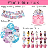 Twice Merch Party Decorations Happy Birthday Banner Cake & Cupcake Toppers Balloons