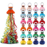 10 Pack No-Mess Hand Throw Streamers for Weddings & Graduation