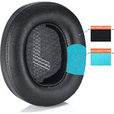 Replacement Ear Pads Compatible With Jbl Live 500Bt Wireless Headphones Made Of Soft Protein Leather And Memory Foam Replacement Ear Pads For Repair Accessories (Black)