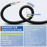 Lora Antenna 10Ft Alsr400 Ultra Low Loss Rf Extention Cable - N Female To Rp-Sma Male - With Sma Male Adapter Compatible With Helium Hnt Bobcat Miner Syncrobit Gateway Sensecap Hotspot Antennas