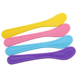 12Pcs Paint Stir Sticks 15Cm Reusable Mixing Sticks For Mixing Resin Epoxy Liquid Paint Pour Paint And Fluid Painting 4 Colors (Yellow, Purple, Blue, Pink)