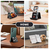 Airplane Travel Essentials: Flex Flap Phone Holder & Stand for Flights & Calls