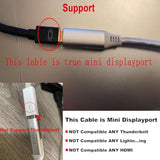 Usb C To Mini Displayport Adapter,Usb-C To Mini Displayport Cable 4K@60Hz & Ny