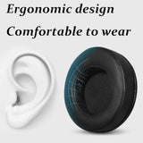 Replacement Ear Pads Compatible With Akg K812/K812 Pro Headphones Made Of Soft Protein Leather Combined With Memory Foam Replacement Ear Pads For Repair Accessories (Black)