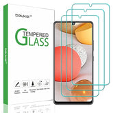 (3 Pack) Compatible For Samsung Galaxy A42 5G Screen Protector Tempered Glass, Touch Sensitive,Case Friendly, 9H Hardness
