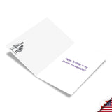 - 1 Funny Happy Birthday Greeting Card - Old Woman Humor, Notecard Talk Bubbles - Old Troublemakers C3567Bdg