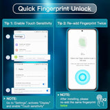 JETech Screen Protector for Samsung Galaxy S22 5G 6.1-Inch, Tempered Glass Film with Easy Installation Tool, Fingerprint ID Compatible, HD Clear, 3-Pack