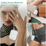 For Airpods Pro 3 Clear Case 2025, Military-Grade Shockproof, Soft Tpu Highly Transparent Anti-Yellowing For Airpods Pro 3 Case With Cleaning Kit & Cute Round Buckle, Clear White