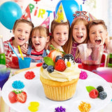 Cupcake Decorating Plates For Kids Party, Kids Cupcake Holder Decorating Tray With 10 Wells For Dessert Sprinkles, Kids Birthday Party Supplies(Set Of 10)