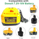 Replacement For Dewalt 18V Dc9310 For 7.2V-18V Nicad Nimh Battery Charger Dc9096 Dc9098 Dc9099 Dw9099 Dw9057 Dw9072 Dw9094 Dc9091 Dc9071 Dw9062 Dw9091