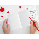 Will You Be My Girlfriend Card, Unique Valentine'S Day Card For Girlfriend,Love Messages Card, Proposal Card For Her